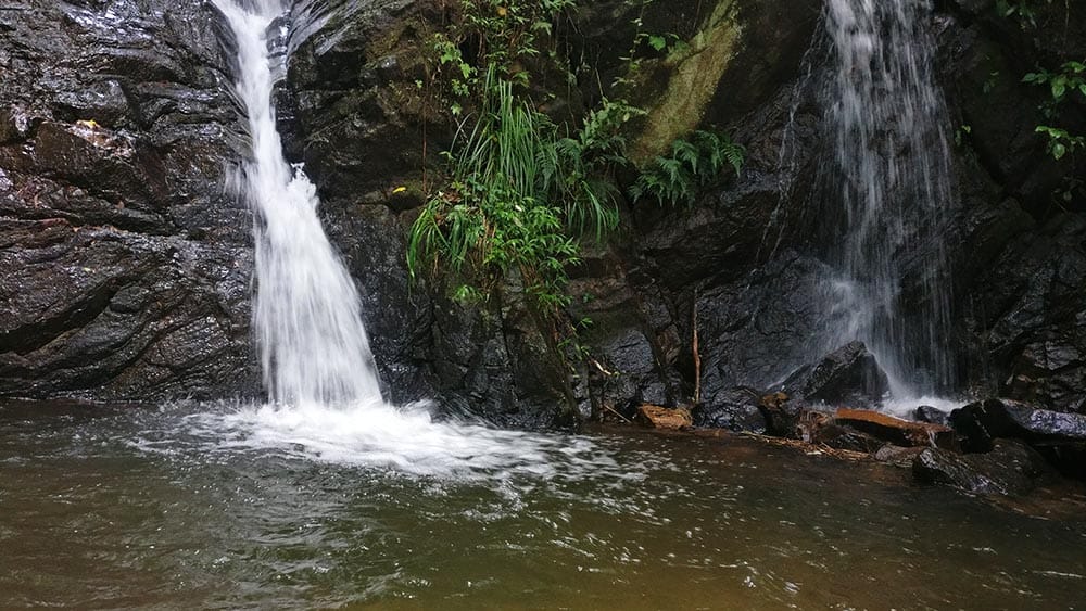 waterfall at Karuna